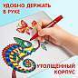 Фломастеры ЮНЛАНДИЯ 10 цветов, "ЮНЛАНДИК В АРКТИКЕ", утолщенные, ударопрочный наконечник, ПВХ, 151429 (арт. 151429)