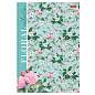 Тетрадь А4 80 л., HATBER, гребень, клетка, матовая ламинация, "Floral collection" (микс в спайке), 082972, 80Т4лВ1гр (арт. 405420)