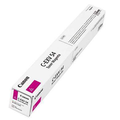 Тонер CANON (C-EXV54M) C3025i, пурпурный, оригинальный, ресурс 8500 страниц, 1396C002 (арт. 363758)