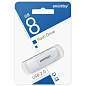 Память Smart Buy "Scout" 8GB, USB 2.0 Flash Drive, белый (арт. 350451)