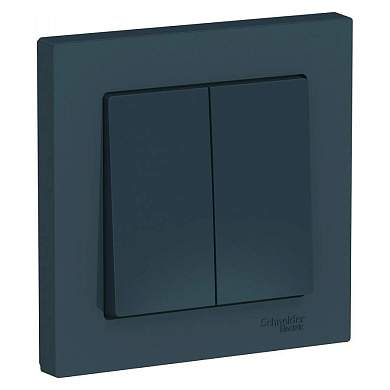 Schneider AtlasDesign выкл. СУ 2 кл. изумруд (пласт. осн.) ATN000852 (арт. 662682)