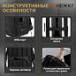 Рюкзак-сумка HEIKKI PRIORITY (ХЕЙКИ) с отделением для ноутбука, 2 отделения, черный, 45x31x15 см, 272587 (арт. 272587)