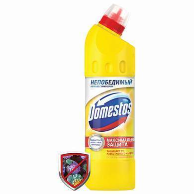 Чистящее средство 500 мл, DOMESTOS "Свежесть цитруса", с отбеливающим эффектом, гель, 3441,3442 (арт. 600072)