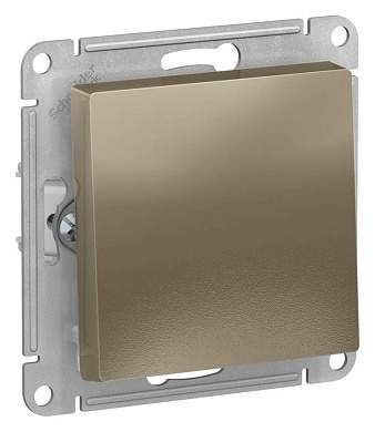 Schneider AtlasDesign мех. выкл. СУ 1 кл. шампань (пласт. осн.) ATN000511 (арт. 662517)