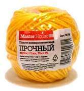 Шпагат Пп 50М Прочный Желтый, 1Мм, 49Гр, Арт.60182 Masterhouse (арт. 559737)