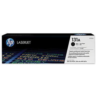 Картридж лазерный HP (CF210A) CLJ Pro 200 M276n/M276nw, №131A, черный, оригинальный, ресурс 1600 страниц (арт. 361089)