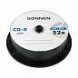 Диски CD-R SONNEN, 700 Mb, 52x, Cake Box (упаковка на шпиле) КОМПЛЕКТ 25 шт., 513531 (арт. 513531)