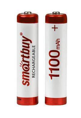 Аккумулятор Smartbuy аккумулятор AAA/R03 NiMh 1100 mAh (24/240) (SBBR-3A02BL1100) (арт. 695579)