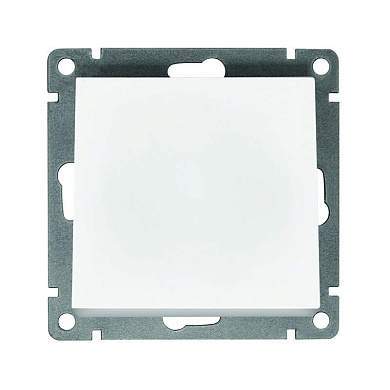 UNIVersal Афина мех. выкл. СУ 1 кл., 10А, белый (корп. ABS, пласт. осн.) A0021 (арт. 854819)