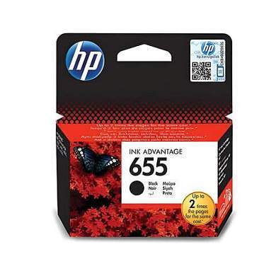 Картридж струйный HP (CZ109AE) Deskjet Ink Advantage 3525/5525/4515/4525 №655, черный, оригинальный (арт. 361009)