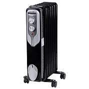 Обогреватель масляный SONNEN DFN-07BL, 1500 Вт, 7 секций, черный, 455310 (арт. 455310)
