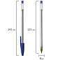 Ручки шариковые STAFF "Basic Budget BP-04", НАБОР 4 ЦВЕТА, линия письма 0,5 мм, 143872 (арт. 143872)