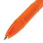 Ручка шариковая BRAUBERG "X-333 Orange", ЧЕРНАЯ, корпус оранжевый, узел 0,7 мм, линия письма 0,35 мм, 142410 (арт. 142410)