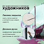 Кисть художественная проф. BRAUBERG ART CLASSIC, синтетика жесткая, круглая, № 00, длинная ручка, 200654 (арт. 200654)