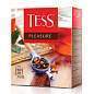 Чай TESS "Pleasure" черный с шиповником, яблоком, лимонным сорго, 100 пакетиков в конвертах по 1,5 г, 0919-09 (арт. 621034)