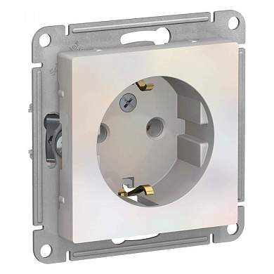 Schneider AtlasDesign мех. роз. СУ 1 мест. жемчуг (пласт. осн., земля) ATN000443 (арт. 662482)
