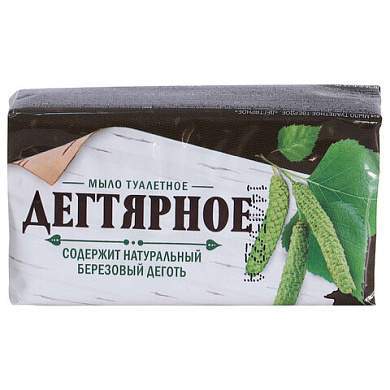 Мыло туалетное 140 г Чистые традиции, "Дегтярное", 147-2 (арт. 609028)