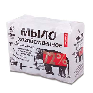 Мыло хозяйственное 72% КОМПЛЕКТ 4 шт. х 100 г (Невская Косметика), в упаковке, 11421, 11142 (арт. 600892)