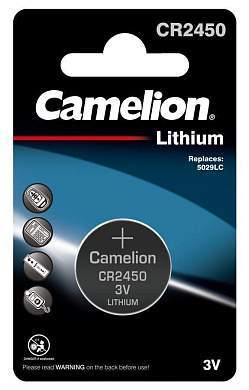 Элемент питания Camelion CR2450  BL1 (арт. 17896)