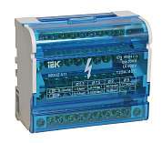 IEK шины на DIN-рейку в корпусе (кросс-модуль) ШНК 4х11 3L+PEN YND10-4-11-125 (арт. 516366)