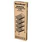 Этажерка (тележка) BOOMHOUSE (БУМХАУС) RC-004 4 яруса, на колесах, В84хШ42,5хГ25,5 см, металл, черная, 701457 (арт. 701457)