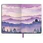 Блокнот А5 (143x210 мм), BRAUBERG VISTA "Violet", под кожу, гибкий, 80 л., 112074 (арт. 112074)
