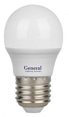 General Шар P45 E27 20W(1270lm) 6500K 6K 45x80 пластик/алюм GLDEN-G45F-20-230-E27-6500 661487 (арт. 898228)
