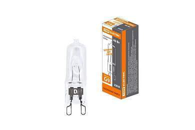 Tdm Jcd G9 230V 40W Прозрачная (20!) Sq0341-0056 (арт. 586461)