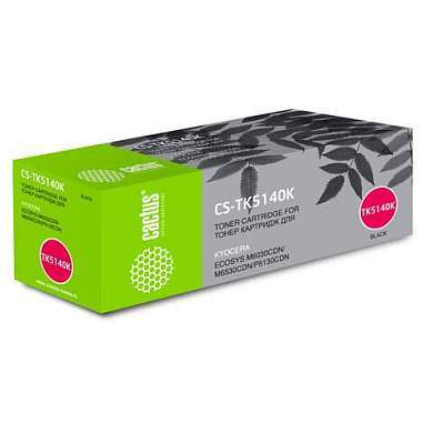 Тонер-картридж CACTUS (CS-TK5140K) для KYOCERA Ecosys M6030cdn/M6530cdn, черный, ресурс 7000 стр. (арт. 320937)