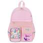 Рюкзак BRAUBERG PASTEL с термонашивками в комплекте, "Anime kitten", персиковый, 40х29х14 см, 272065 (арт. 272065)