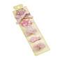 Заколки для волос MESHU, с топпером, розовые, 5шт., 4см, европодвес (арт. 369251)