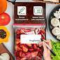 Пакеты для заморозки продуктов, 1 л, КОМПЛЕКТ 100 шт., с замком-застежкой (слайдер), LAIMA (арт. 608910)
