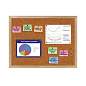 Доска пробковая для объявлений 45х60 см, деревянная рамка, ГАРАНТИЯ 10 лет, РОССИЯ, BRAUBERG, 236859 (арт. 236859)