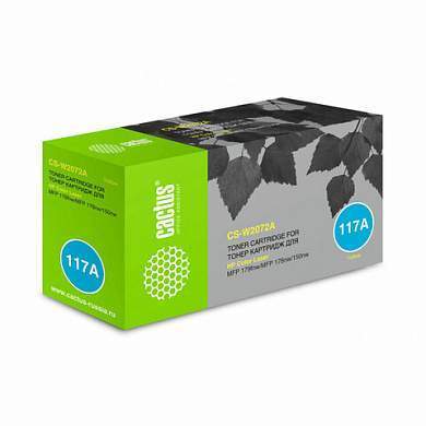 Картридж лазерный CACTUS (CSP-W2072A) для HP Color Laser 150/178nw/179fnw, желтый, ресурс 700 страниц (арт. 363847)
