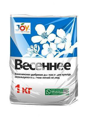 Удобрение Весенее 1кг (минеральное) JOY (N:P:K 25:6:21) (арт. 841716)