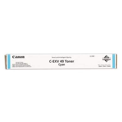 Тонер CANON (C-EXV49C) для Canon IR C3320/C3320i/C3325i/C3330i/C3500, голубой, ресурс 19000 страниц, оригинальный, 8525B002 (арт. 363505)