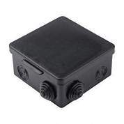 uplast коробка распред. 100х100х50мм ОУ 8 гермовводов ЧЕРНАЯ IP54 030-014Ч (арт. 723136)