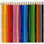 Карандаши цветные Faber-Castell "Замок", 24цв., шестигр., заточ., картон, европодвес (арт. 286242)