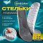Стельки для обуви АНАТОМИЧЕСКИЕ С СУПИНАТОРОМ, материал PU PRO, размер RU 35-39 / EU 36-40, с линиями выреза, SHEGRA (ШЕГРА), 700740 (арт. 700740)