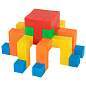 Магнитный конструктор MAGNETIC CUBES "КУБИЧЕСКИЙ", 72 магнитных кубика, BRAUBERG KIDS, 665724 (арт. 665724)