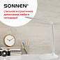 Настольная лампа-светильник SONNEN PH-3607, на подставке, LED, 9 Вт, металлический корпус, серый, 236686 (арт. 236686)