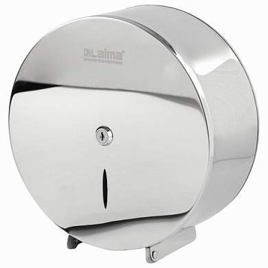 Диспенсер для туалетной бумаги LAIMA PROFESSIONAL INOX, (Система T2) малый, нержавеющая сталь, зеркальный, 605699 (арт. 605699)