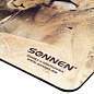 Коврик для мыши SONNEN "LIONS", резина + ткань, 220х180х3 мм, 513310 (арт. 513310)