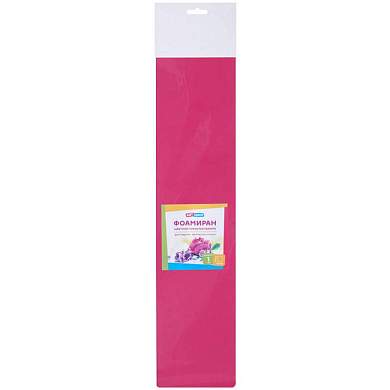 Цветная пористая резина (фоамиран) ArtSpace, 50*70, 1мм, ярко-розовый (арт. 314989)