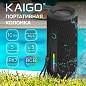 Колонка портативная влагозащищенная KAIGO (КАЙГО) BT16T, 10 Вт, Bluetooth, Micro SD, AUX, RGB, TWS, IPX7, черная, 514225 (арт. 514225)