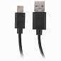 Кабель USB 2.0-Type-C, 1 м, SONNEN, медь, для передачи данных и зарядки, черный, 513117 (арт. 513117)