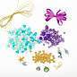 Набор для создания бижутерии и украшений BEADS SET РУСАЛКИ, 188 элементов, BRAUBERG KIDS, 664700 (арт. 664700)