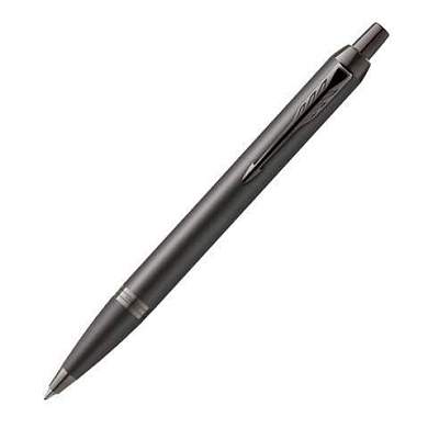 Ручка шариковая PARKER "IM Professionals Monochrome Titanium", корпус темно-серый, сталь, синяя, 2172961 (арт. 144343)