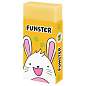 Ластик FUNSTER (ФАНСТЕР) "ANIMALS", 50х24х10 мм, прямоугольный, картонный держатель, экологичный ПВХ, ассорти, 272730 (арт. 272730)
