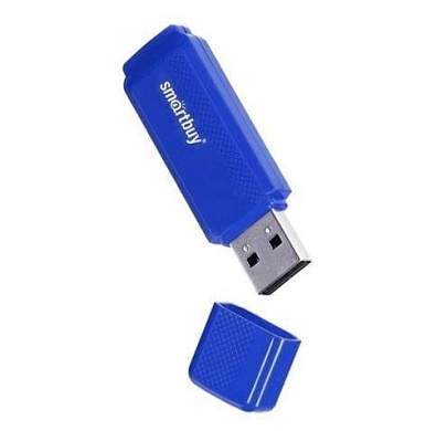 Флэш-диск (флэшка) USB 16GB Smartbuy Dock Blue  (SB16GBDK-B) (арт. 498981)